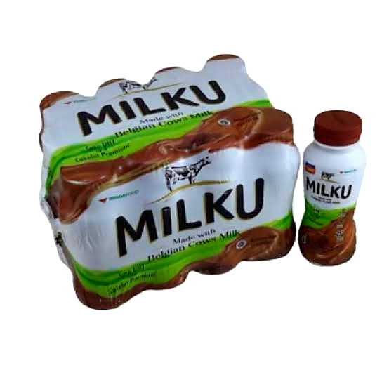 Milku (coklat, strobery)