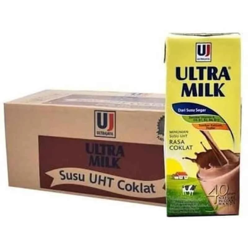 Ultra milk (coklat, fullcream, strobery) UHT